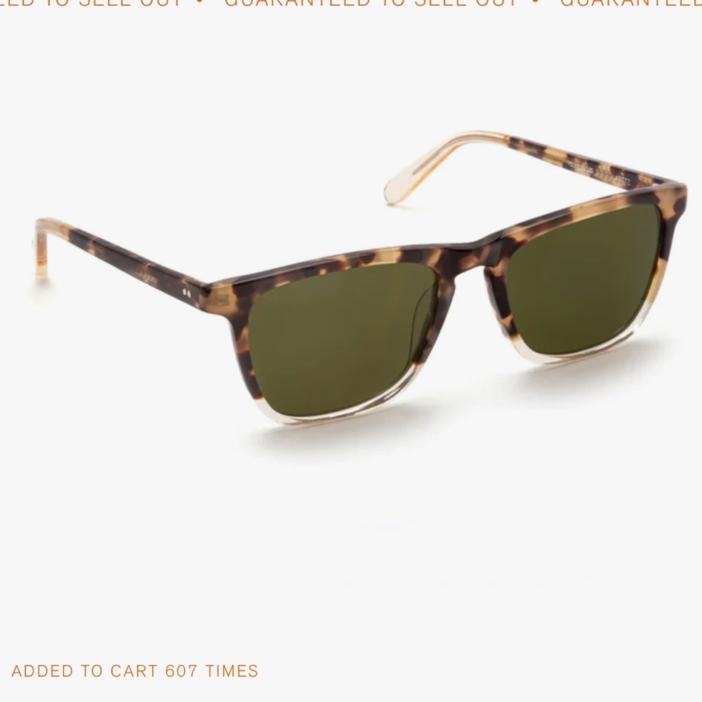 NWT: KREWE LAFITTE Iberia to Haze Polarized Sunglasses - Picture 3 of 8